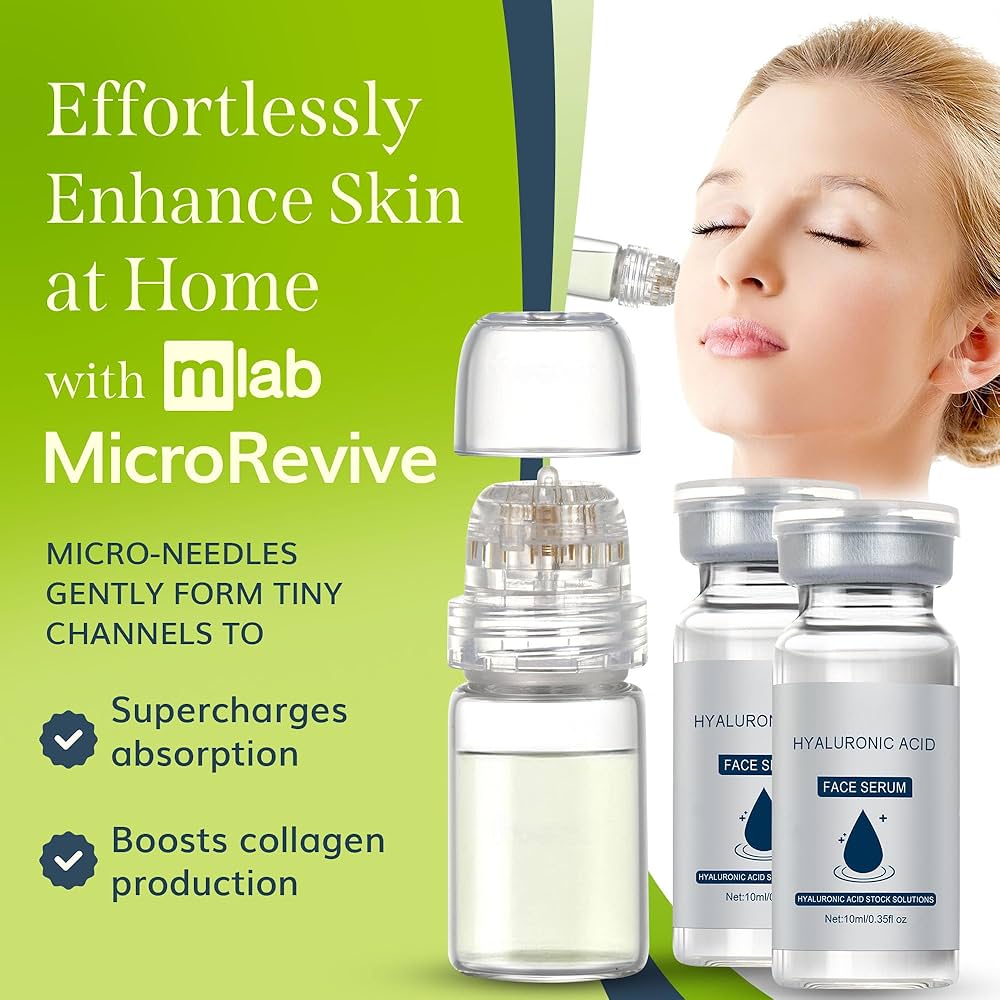 Get Spa Results: Micro Needling Kit with Serum at Home