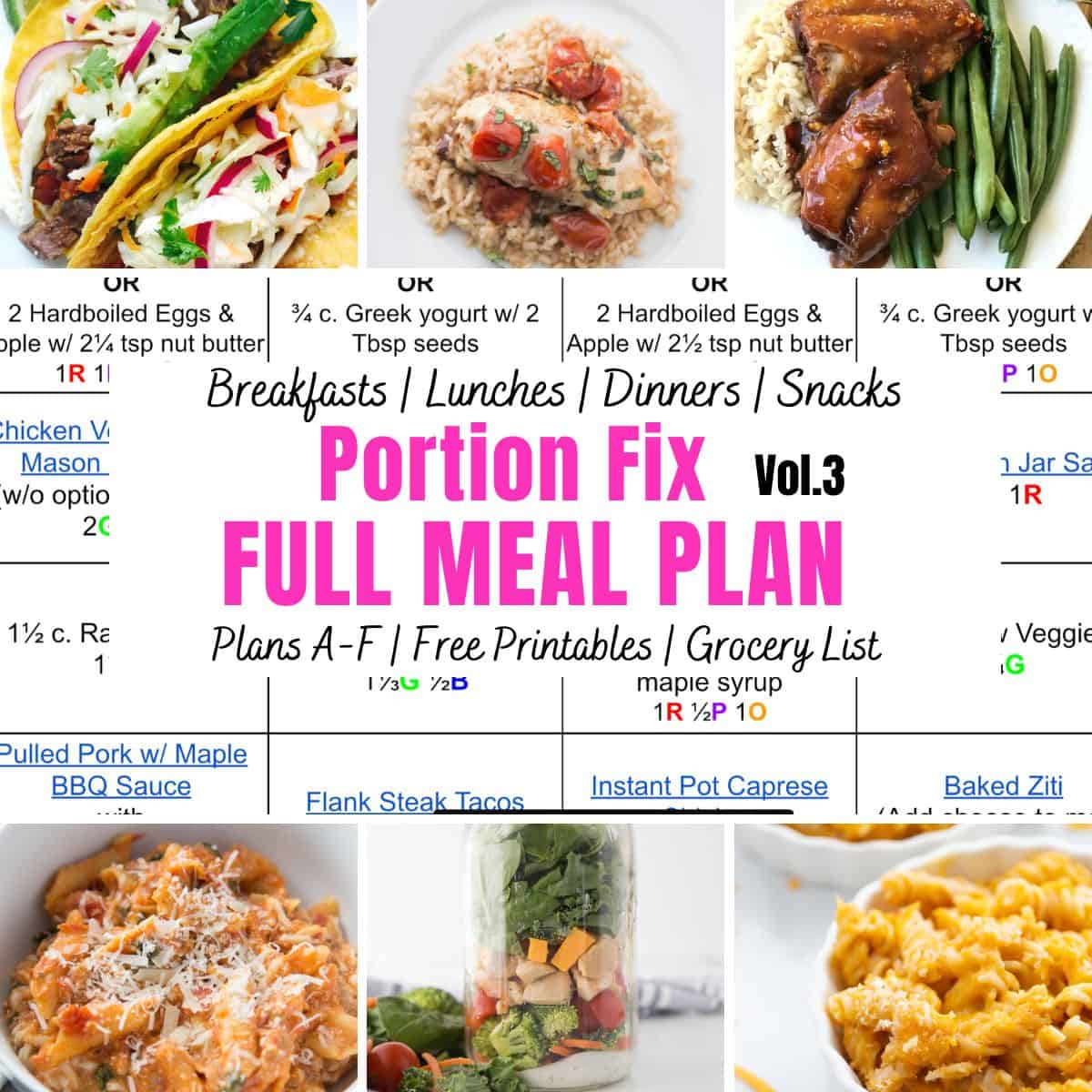 Download 21 Day Fix Meal Plan PDF Free + Healthy Meal Prep Tips for Weight Loss