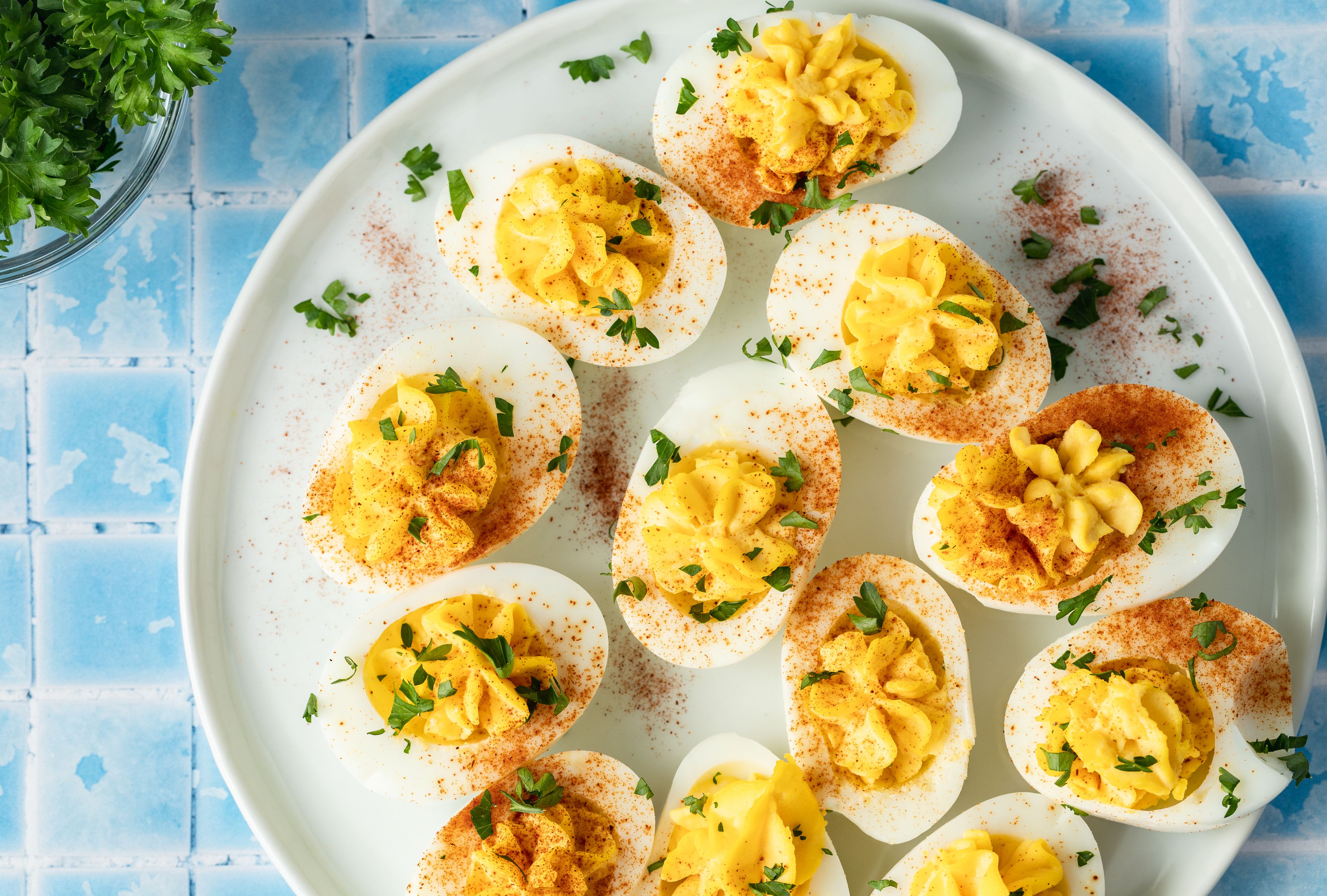 Better Homes and Gardens Deviled Egg Recipe with Classic Mayonnaise and Paprika Twist