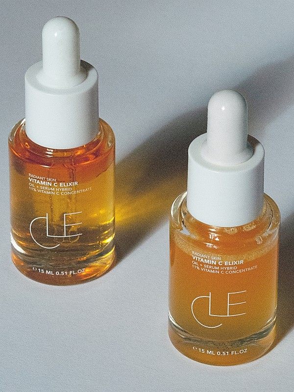 Brighten Skin with cle vitamin c serum & acne control benefits