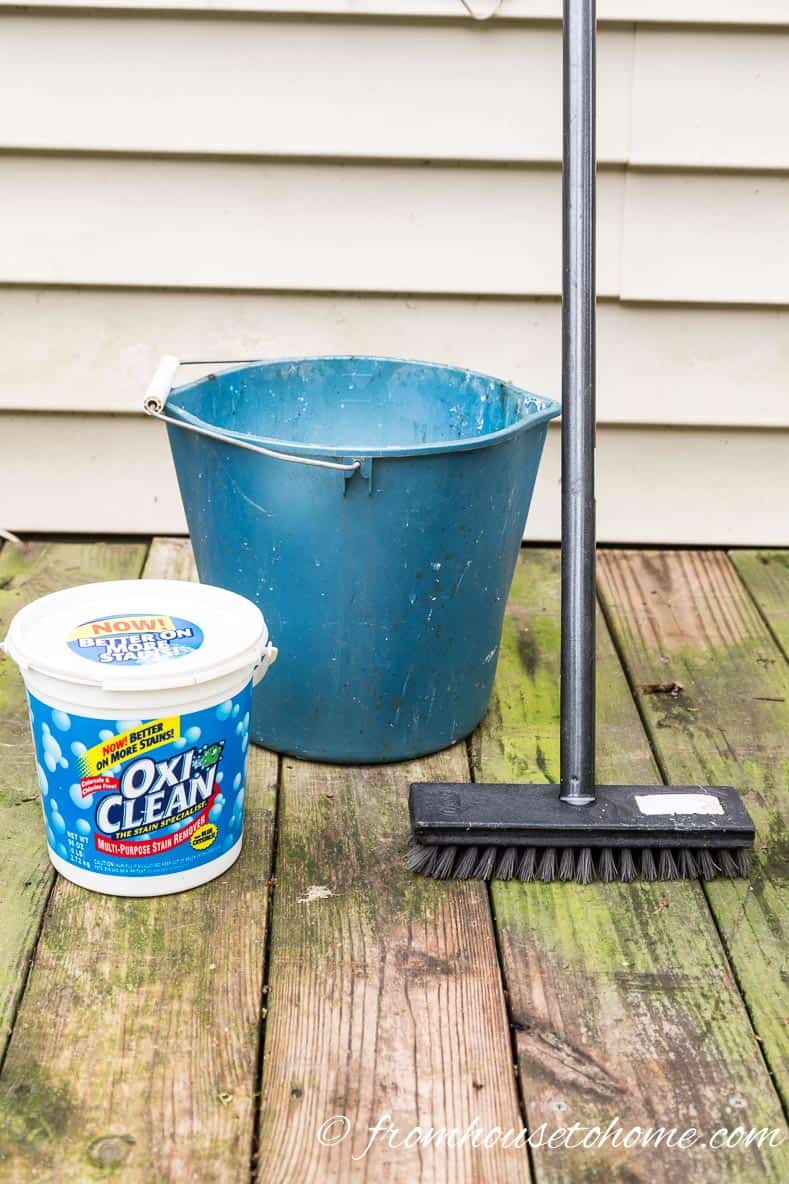 What Is the Best Homemade Deck Cleaner? Try Natural Ingredients for Wood Decks