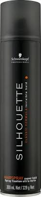 Silhouette Hair Spray for Long-Lasting Hold and Volume Boost