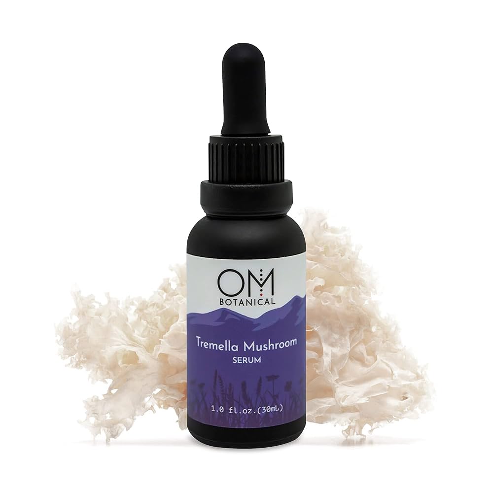 Mushroom Face Serum: 500x Hydration + Anti-Aging Power