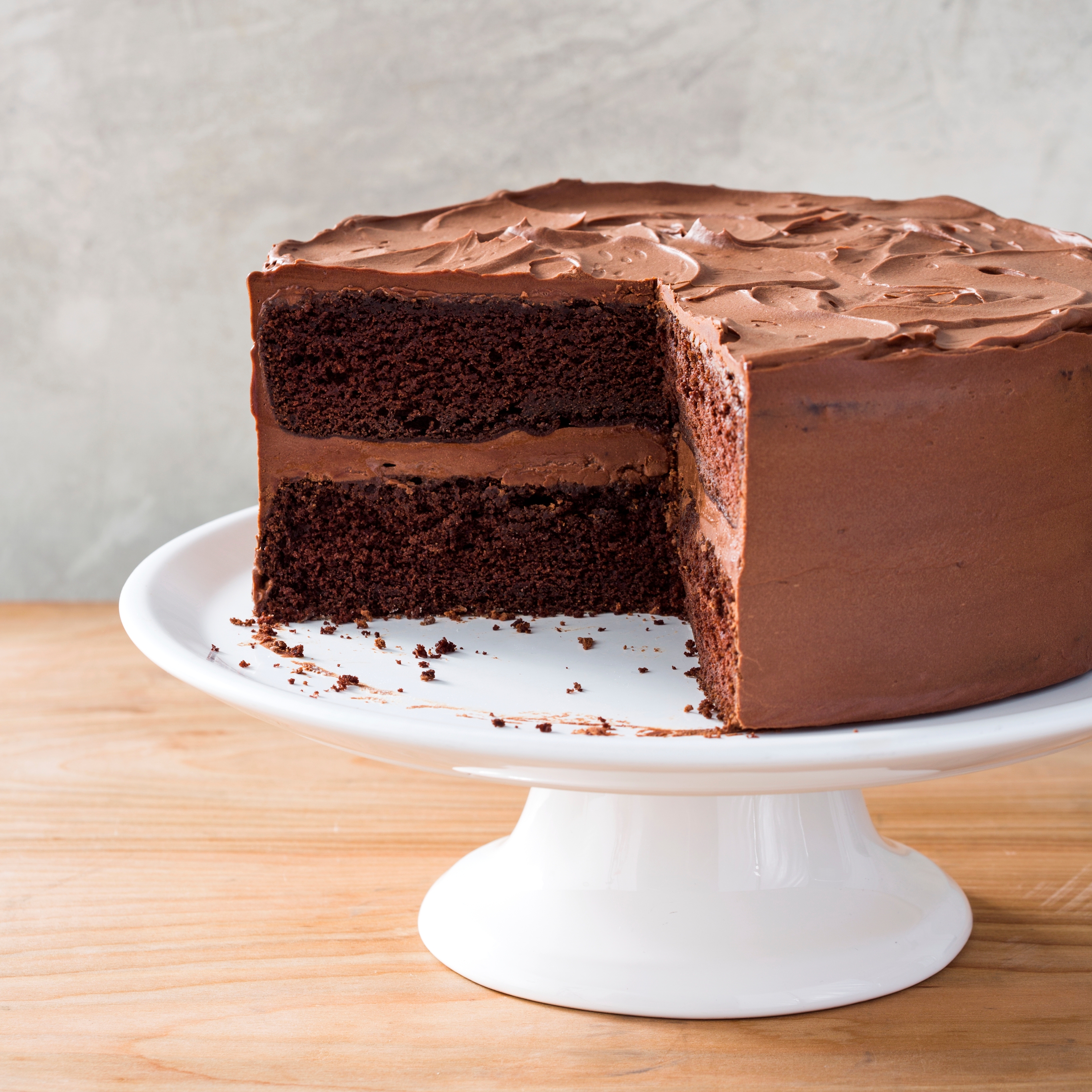Best Old Fashioned Chocolate Layer Cake Recipe Ever!
