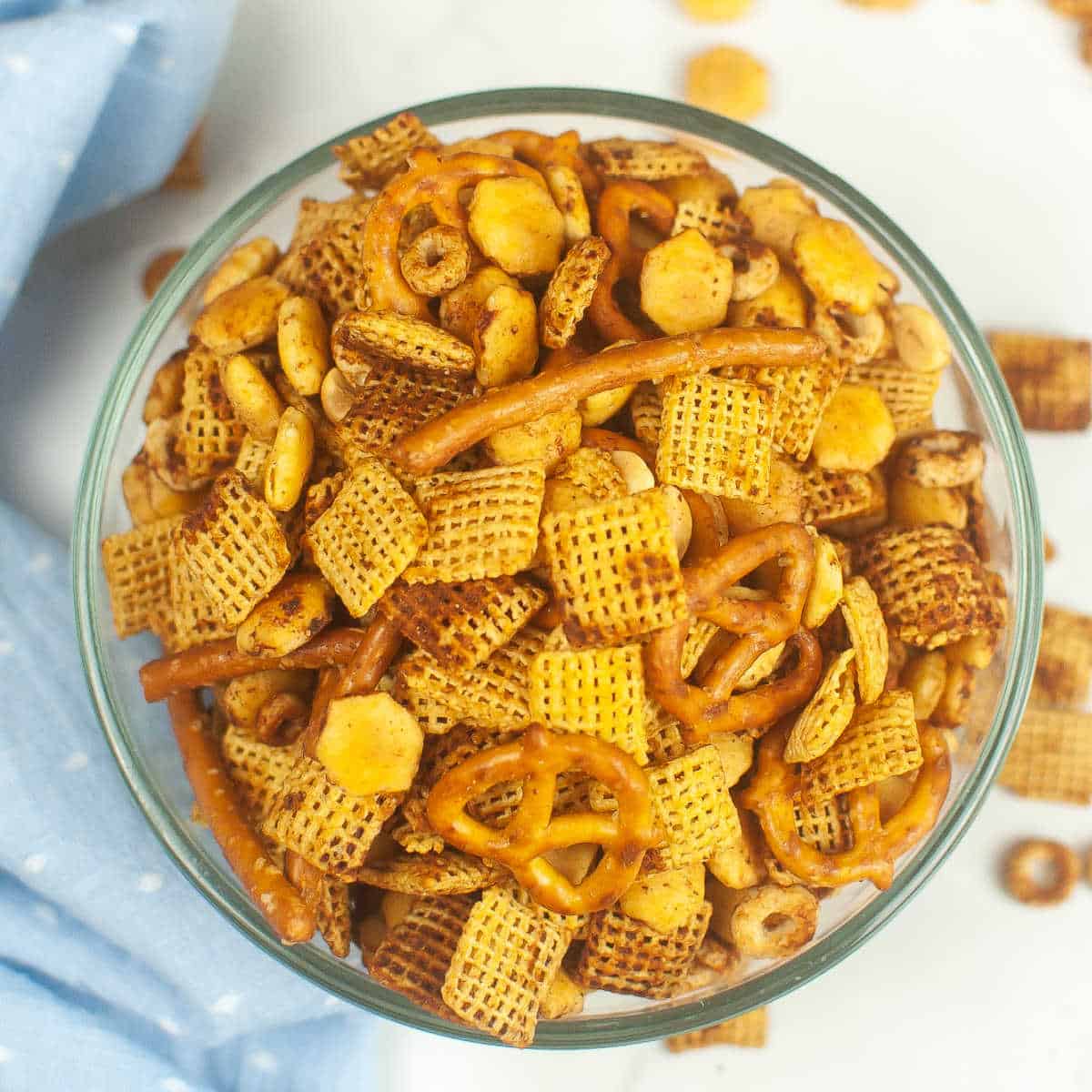 Make Perfect Chex Mix in Your Air Fryer – Quick & Easy!