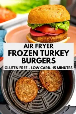 How to Cook Turkey Burger in Air Fryer Frozen - Easy & Fast