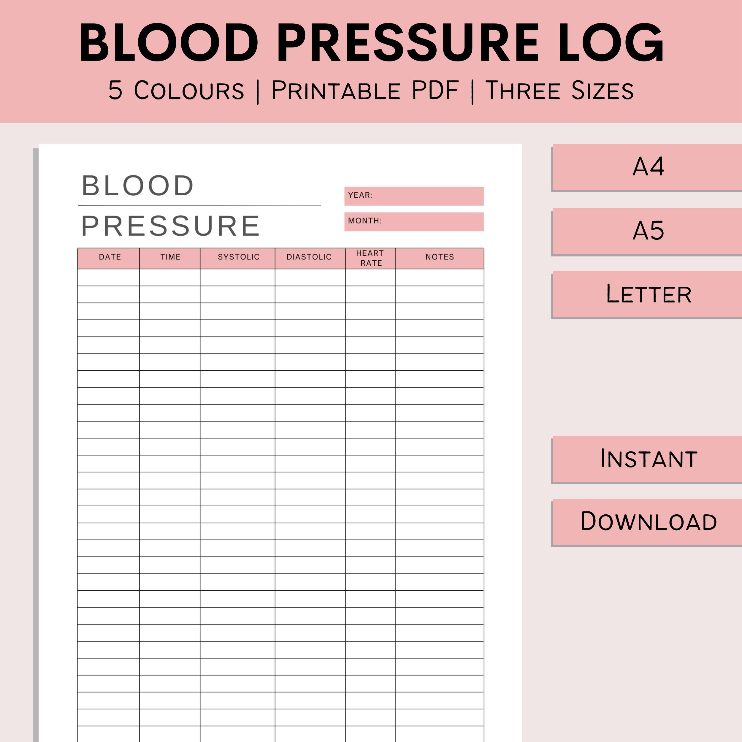 Your Free & Easy Printable NHS Blood Pressure Chart: A Personal Journey to Better Heart Health
