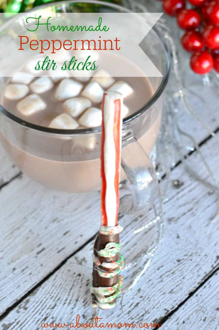 How to Make Delicious Chocolate Dipped Peppermint Sticks