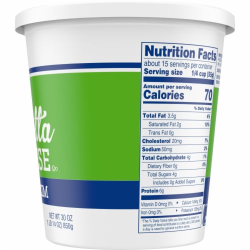 Part Skim Ricotta Cheese Nutrition Facts & Protein Benefits