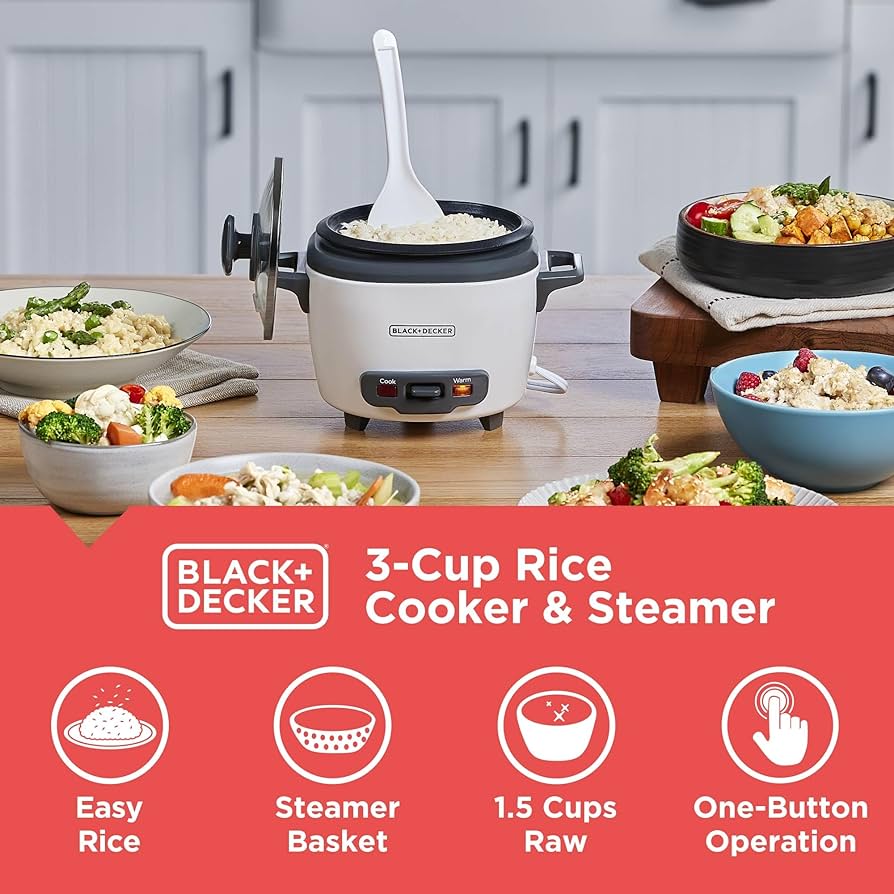 Black Decker Rice Cooker Instructions 3 Cup – Easy Guide