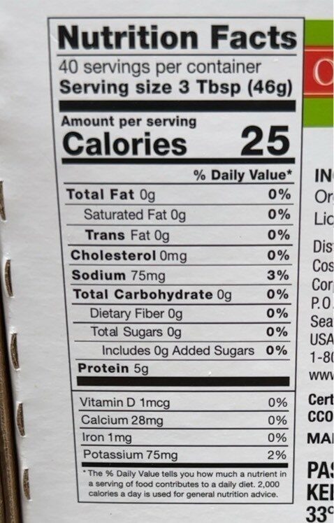 Kirkland Egg White Nutrition Facts You Can’t Miss