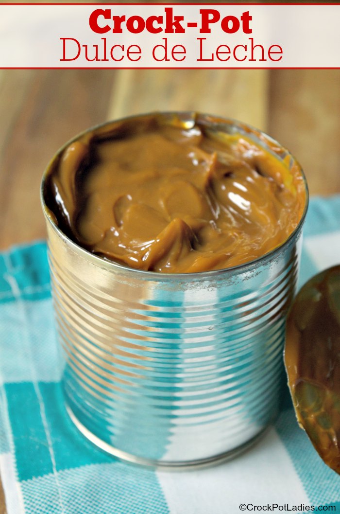 How to Make Dulce de Leche Using Sweetened Condensed Milk in Crock Pot