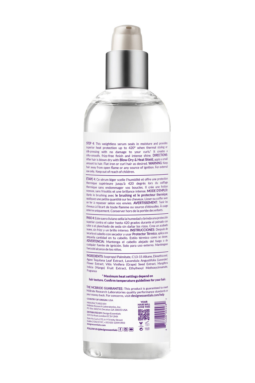 Design Essentials Heat Protectant Serum - Professional: Your Hair's Best Friend Against Heat Damage