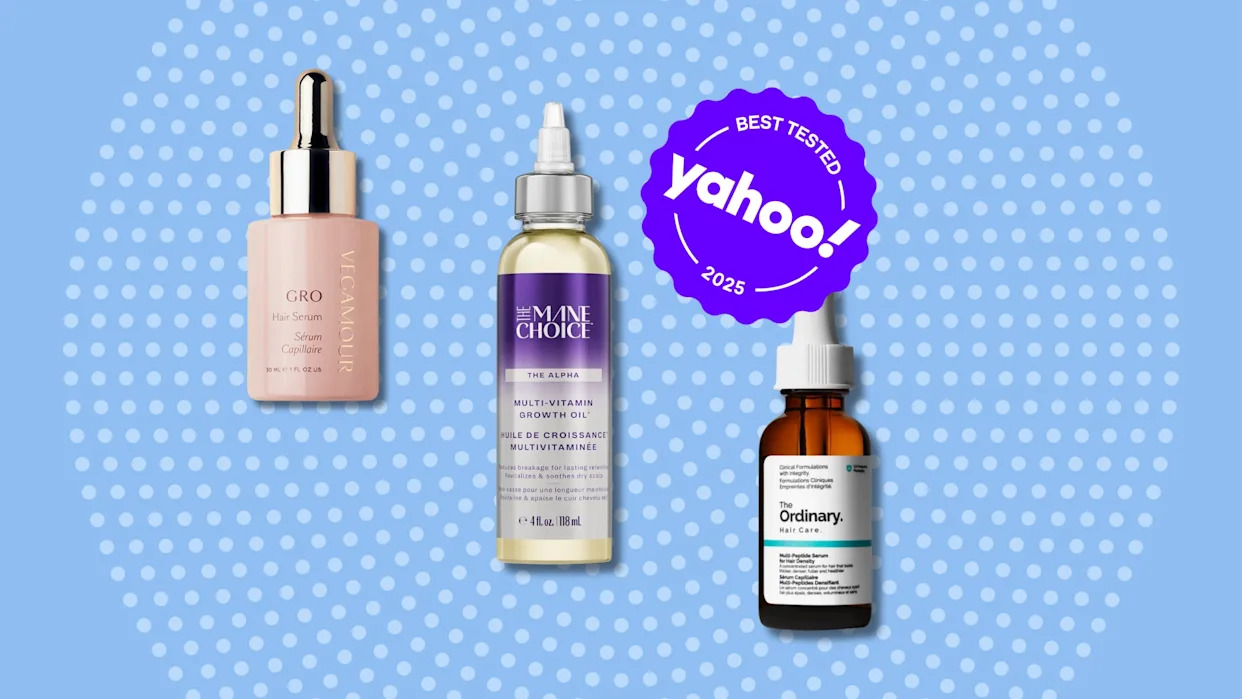 Hair Serum Purple Bottle That Actually Works - Tested!