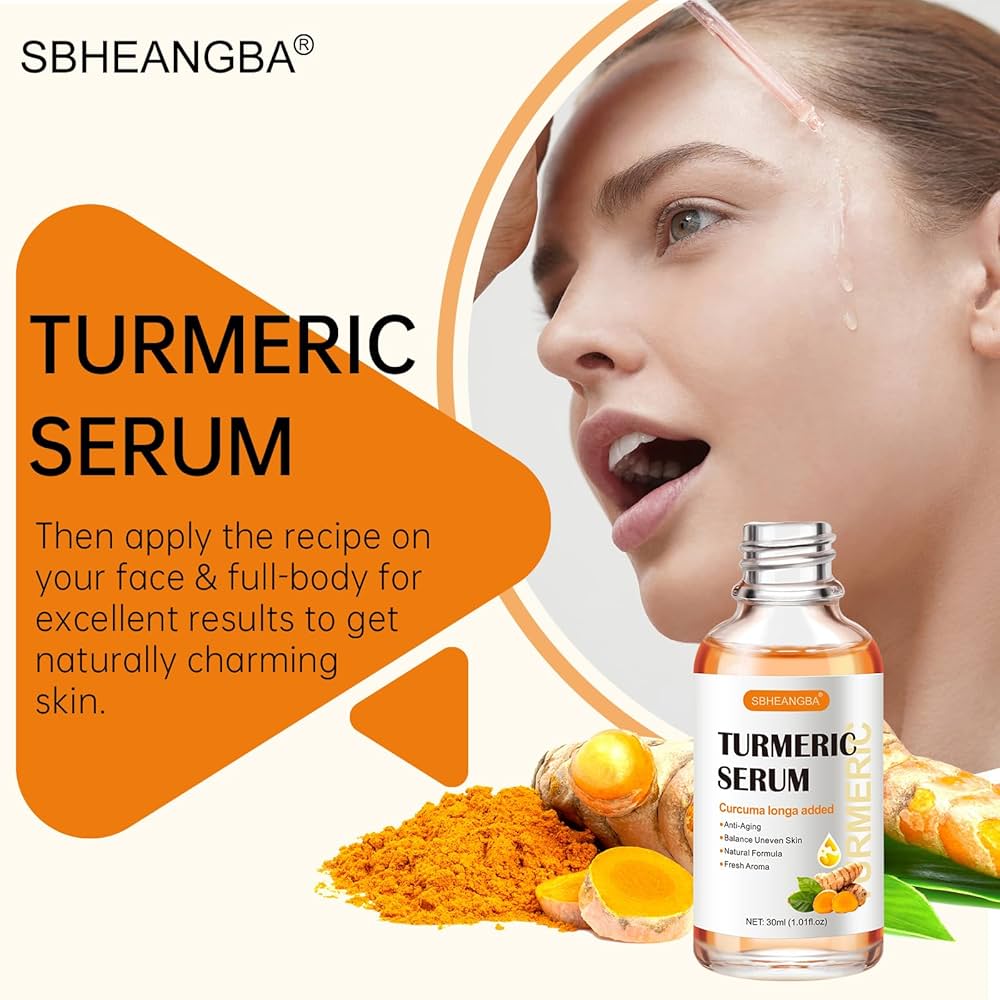 Best Tumeric Serum for Dark Spots - Get Clear Skin Fast!