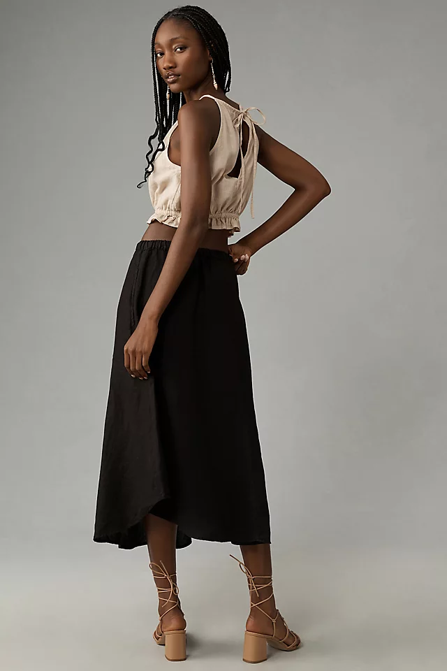 Designer Midi Velvet by Graham and Spencer Skirt