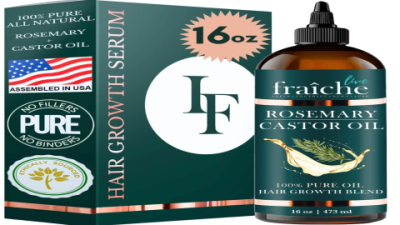 Stop Hair Loss: Castor Oil Serum for Hair Growth Results
