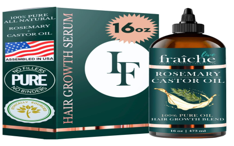 Stop Hair Loss: Castor Oil Serum for Hair Growth Results