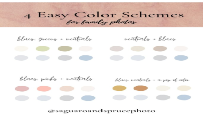 Fall Color Palette for Family Pictures: 10 Stunning Ideas
