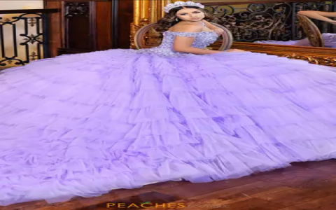 Perfect Lilac Color Quince Dress for Your Big Day