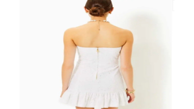 Lilly Pulitzer Strapless Top – Resort Style, Summer Outfits