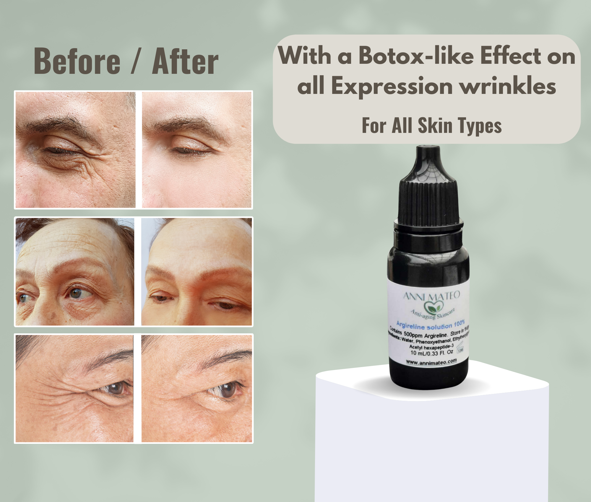 Hexapeptide Serum: Botox-Like Results for Fine Lines
