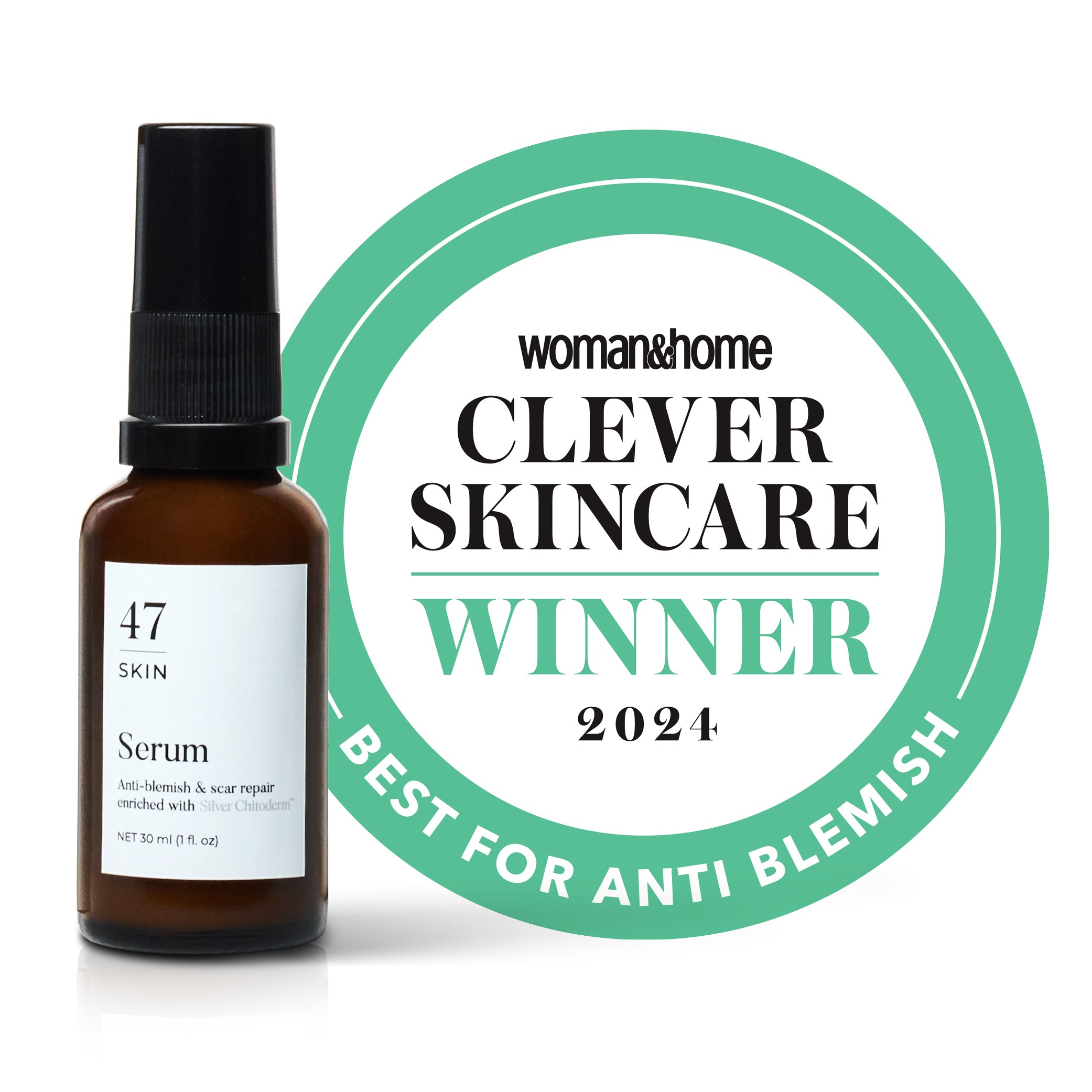 47 Skin Serum Kills 99.9% Acne Bacteria - See How