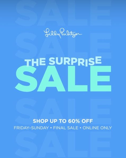 Lilly Pulitzer Surprise Sale LIVE: Up to 70% Off NOW!