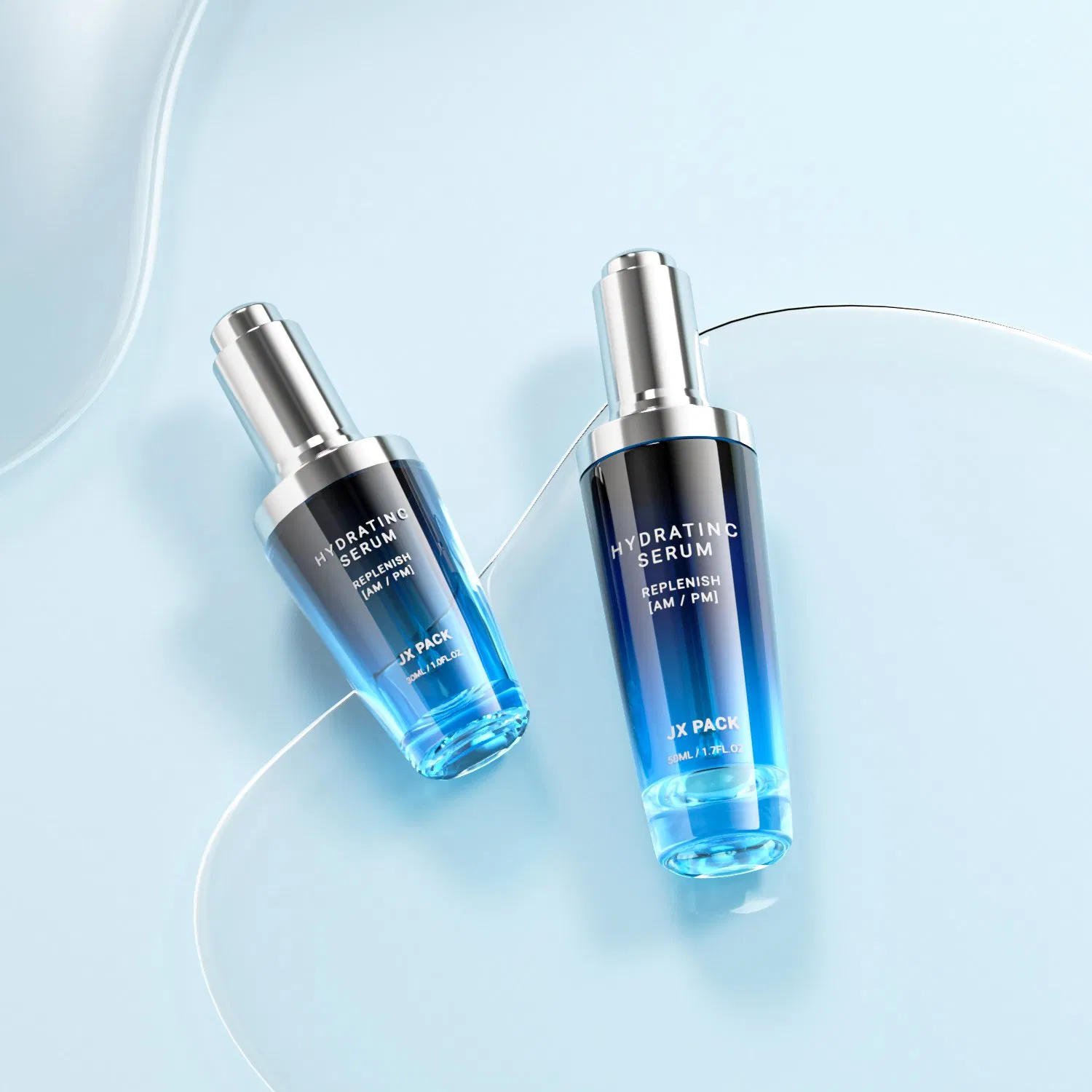 Luxury Cosmetic Vial - Professional Serum Container