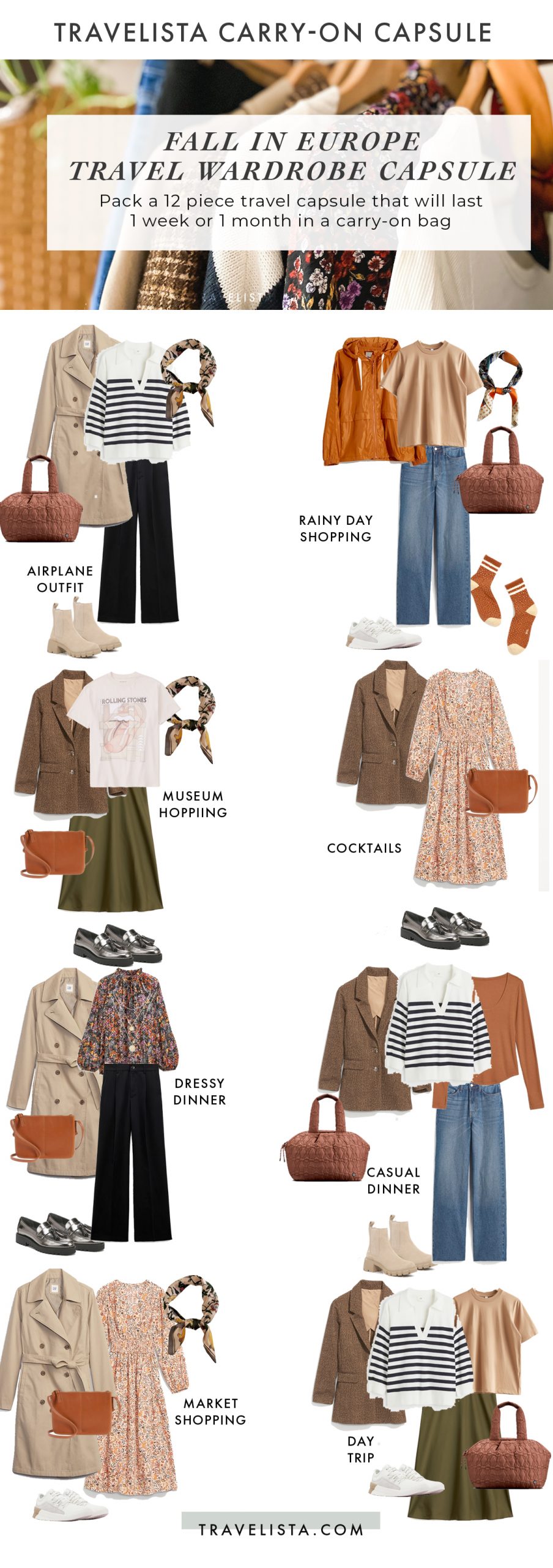 Stylish Fall Travel Outfits for Women & Packing Tips