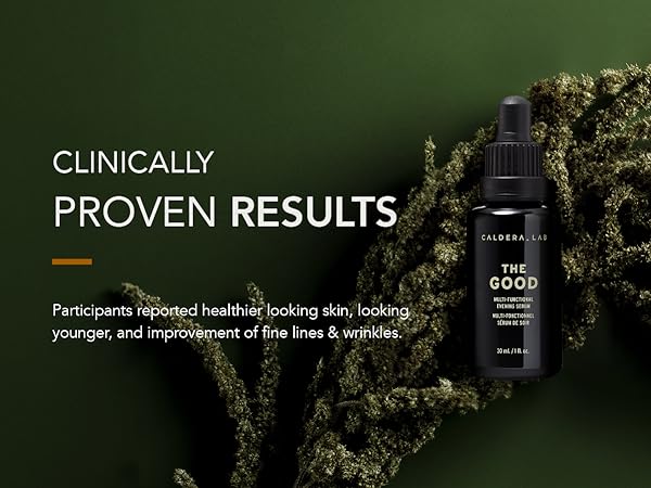 Organic Benefits: Caldera Face Serum Reduces Wrinkles