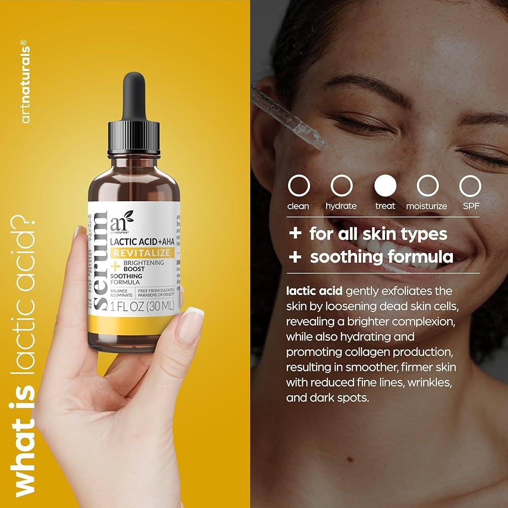 Best Lactic Acid Resurfacing Serum for Glowing Skin