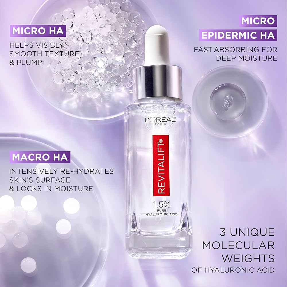 Hyaluronic Acid Magic: Loreal Serum Review Anti Aging!