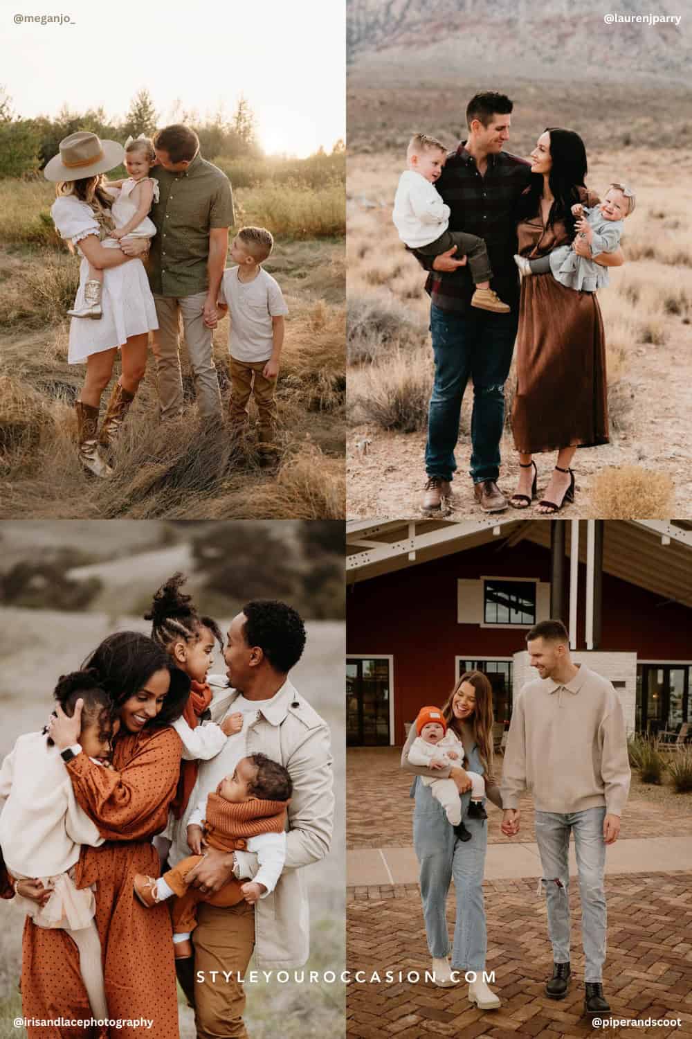 25 Stunning Fall Family Portrait Outfit Ideas That Wow