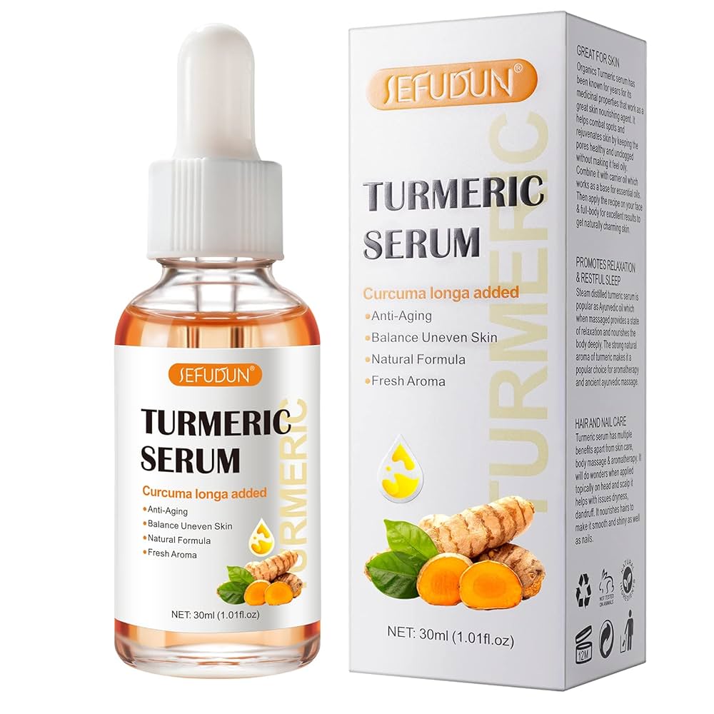 Best Tumeric Serum for Dark Spots - Get Clear Skin Fast!
