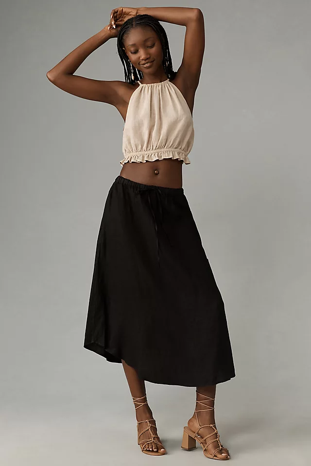 Designer Midi Velvet by Graham and Spencer Skirt