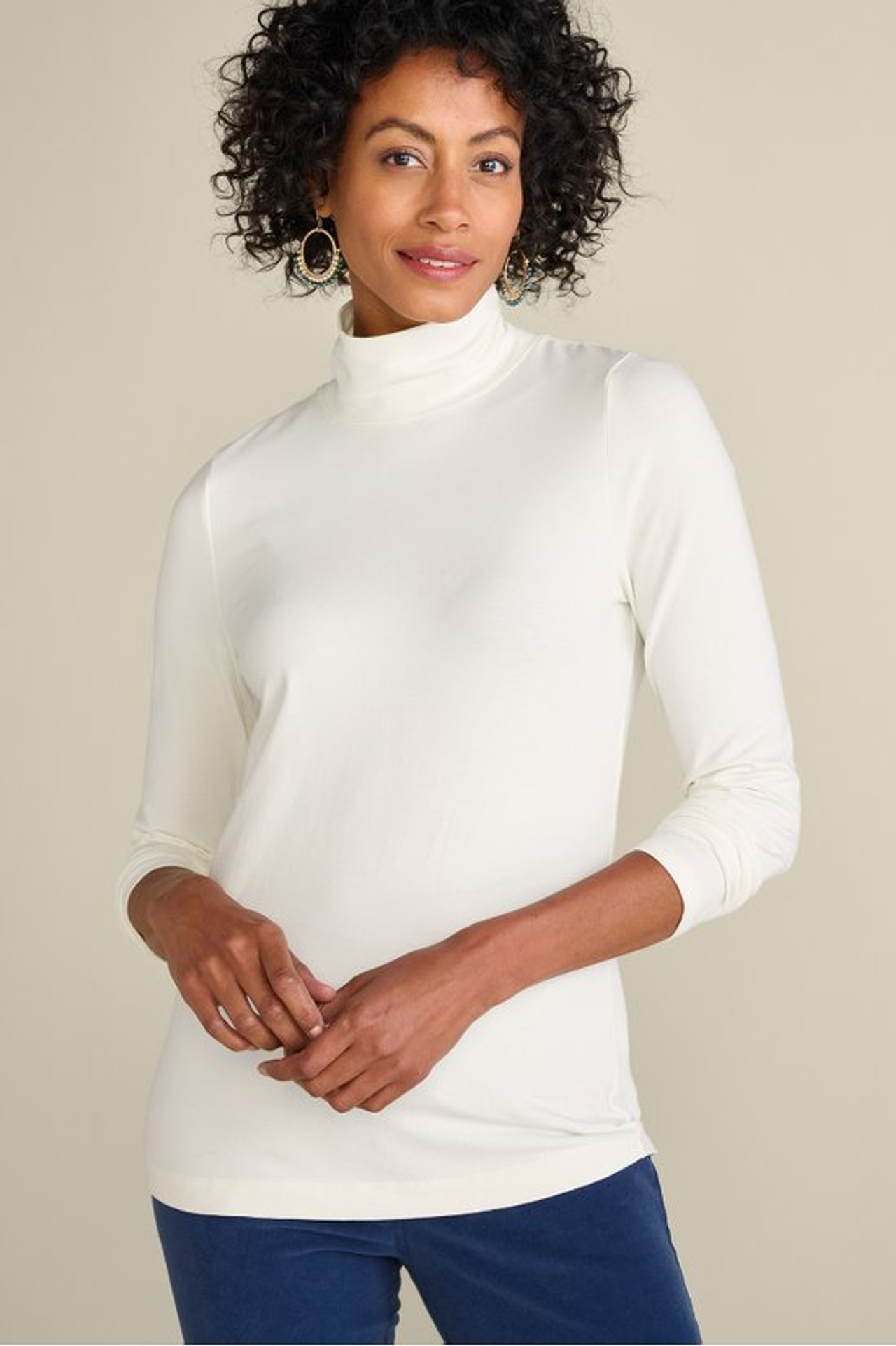 Cozy Women's Petite Turtlenecks - Soft Layering Essentials